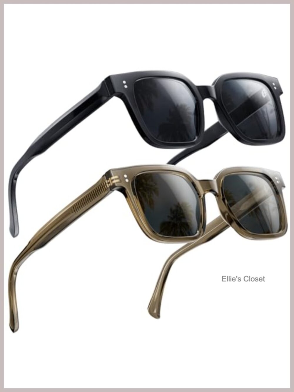XXL Polarized Sunglasses Oversized TR90 UV400 2 Pack Outdoor